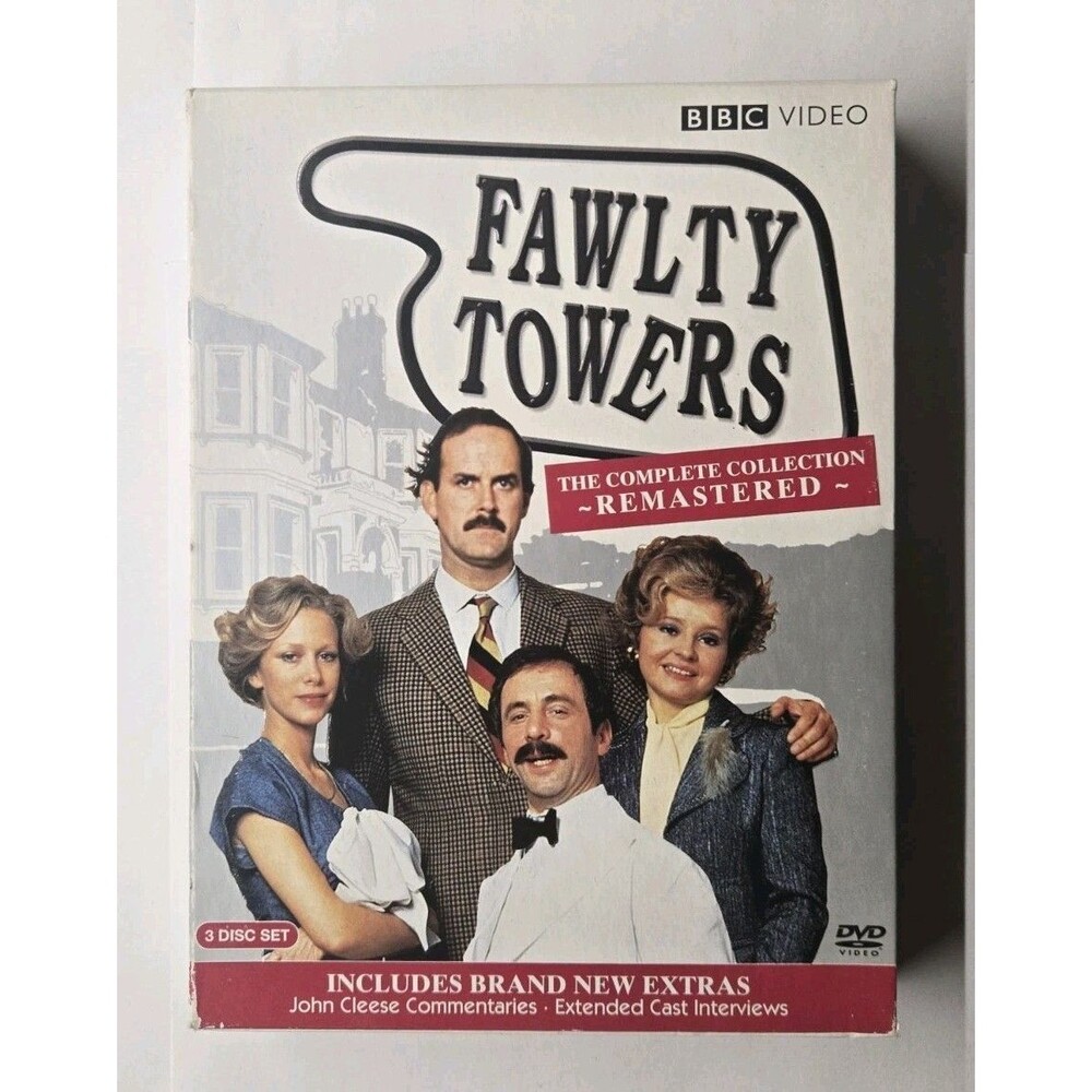 Fawlty Towers: The Complete Collection Remastered (DVD, 2009, BBC) John Cleese